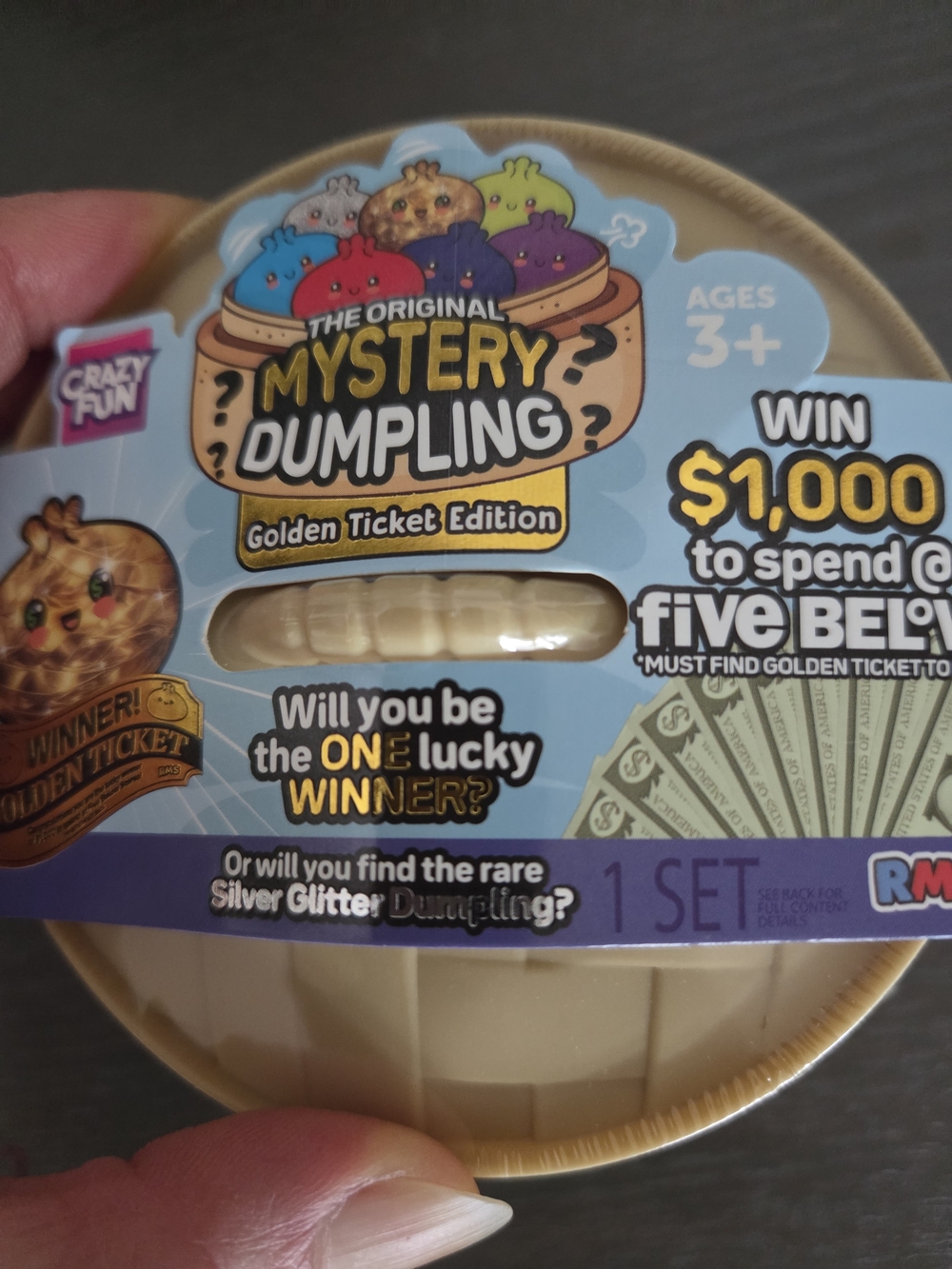 Mystery Dumpling Golden Ticket Edition Toy - Multicolor